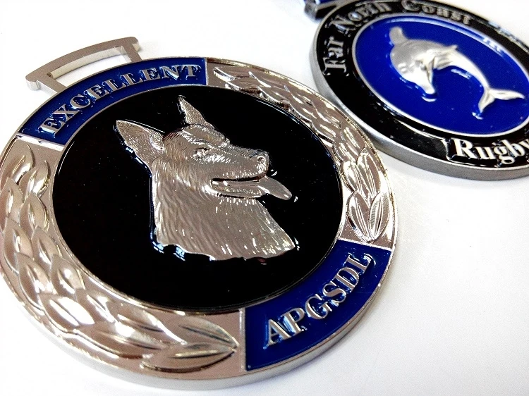 Custom 3D Die Casting Zinc Alloy Medal