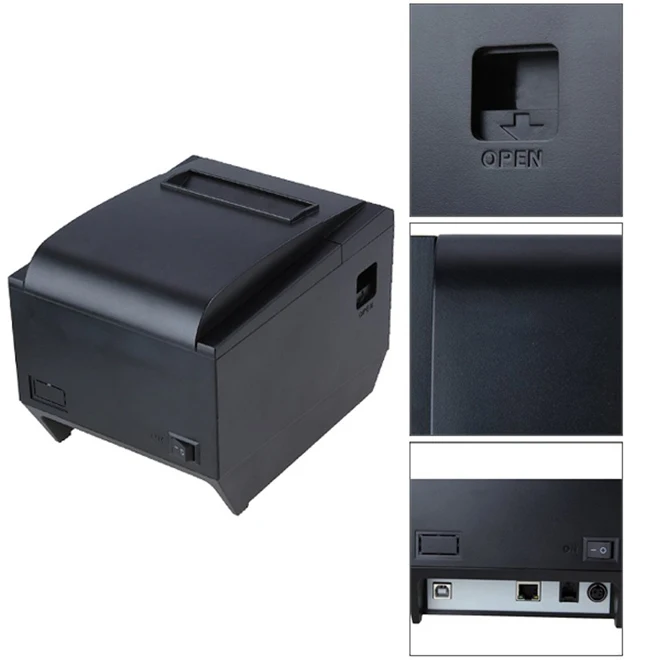 Cheap 80mm 3inch Financial Equipment Restaurant Wifi USB LAN RS232 Bill Ticket Android Receipt Pos Thermal Printer With Cutter