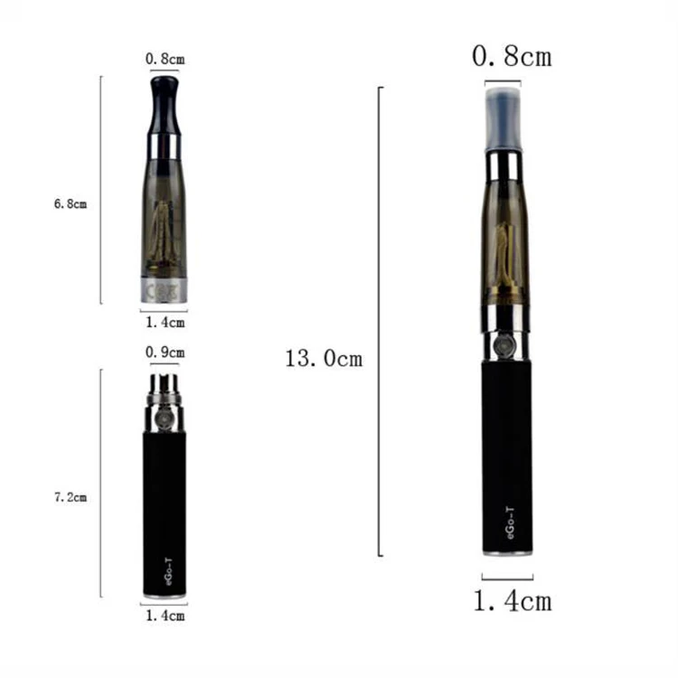 
Electronic Cigarette E Cigarette eGo ce4 starter kit Ego Clear Cartomizer blister card 