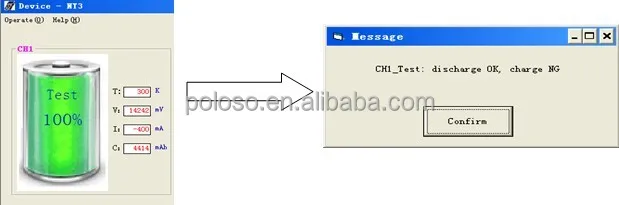 RFNT3 портативный ноутбук батарея анализатор детектор разряда батареи тестер