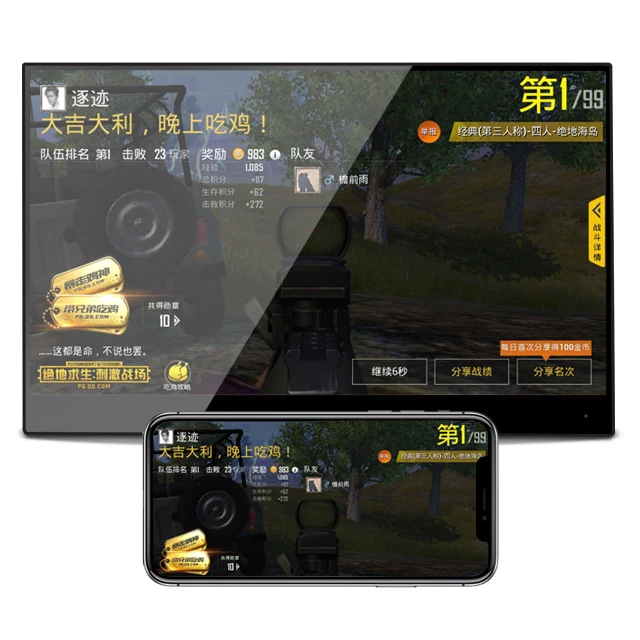 
4k monitor touchscreen 4mm split screen working mobile desktop 15.6 inch portable touchscreen monitor 