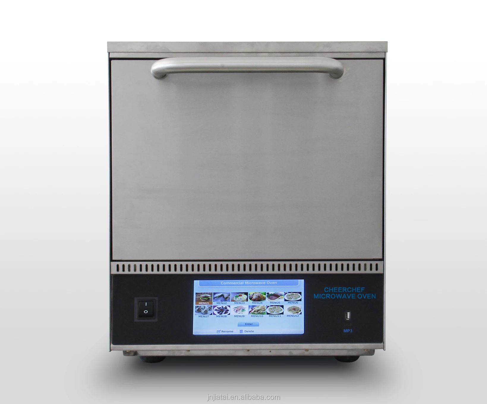 Introduce large cavity 23L 0.83cft 4100w commercial microwave oven with smart menu system and touch display ---MP3 model T type