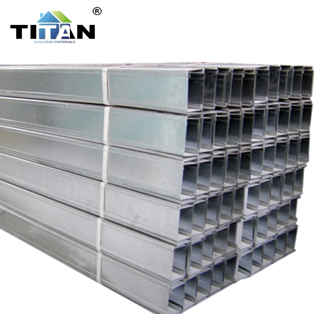 Galvanized Steel Profiles For Gypsum Metal Studs Track