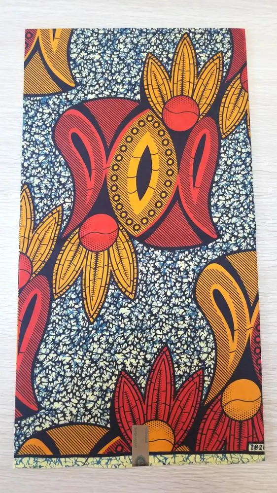 
100%Polyester wax print fabric 