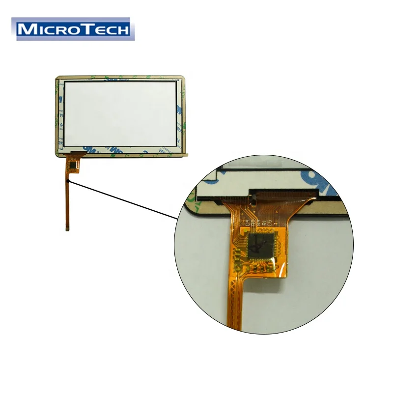 Capacitive Wireless Touch Monitor 5 Inch 800x480 Lcd Touch Screen Display for Kitchen Appliances