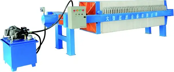 
Shanghai Dazhang hydraulic filter press machine for wine, oil, Chemical, medicine, Chemical mine industry are very populay 