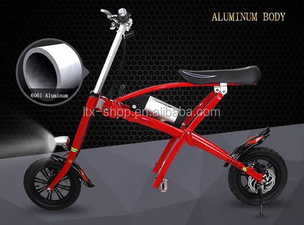 Best Portable Folding Electric Bicycle, Aluminum Alloy High Quality Samsung Battery Fashion Electric Bike For Wholesale