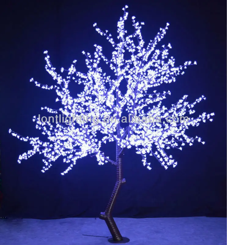 Outdoor christmas 3m white cherry blossom led tree lamp