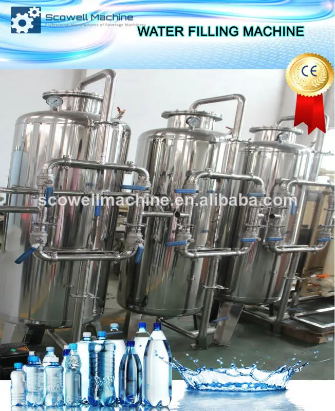 питьевой воды фильтры очистки машины для бутылки водных растений