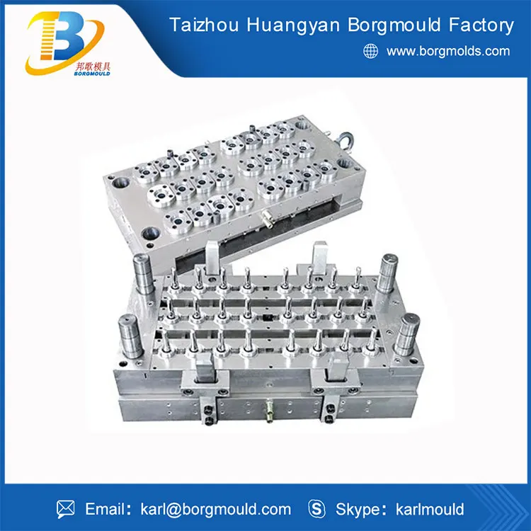 High precision plastic PET preform hot runner mold