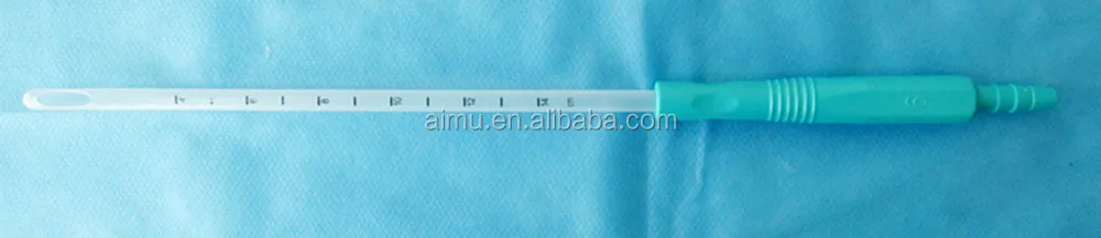 disposable plastic suction tube suction catheter suction tip with handle