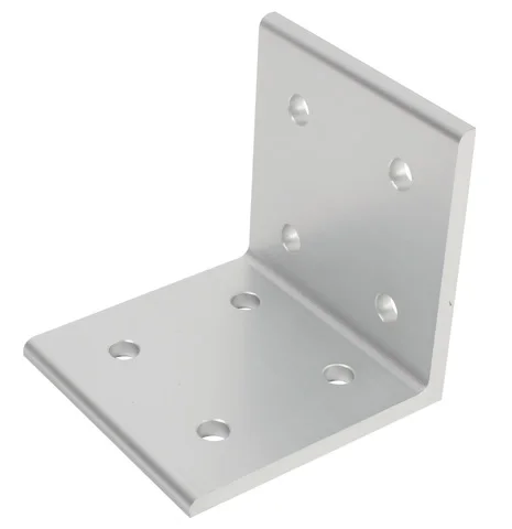Customized Aluminum sheet metal Bracket L Shaped hardware accessories