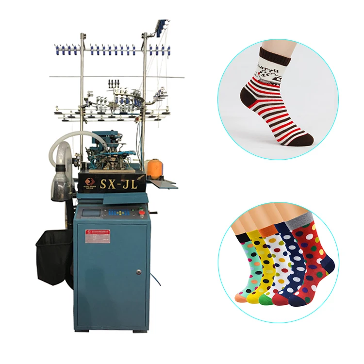 Full Automatic Seamless Computerized Single Cylinder Sock Knitting Machine