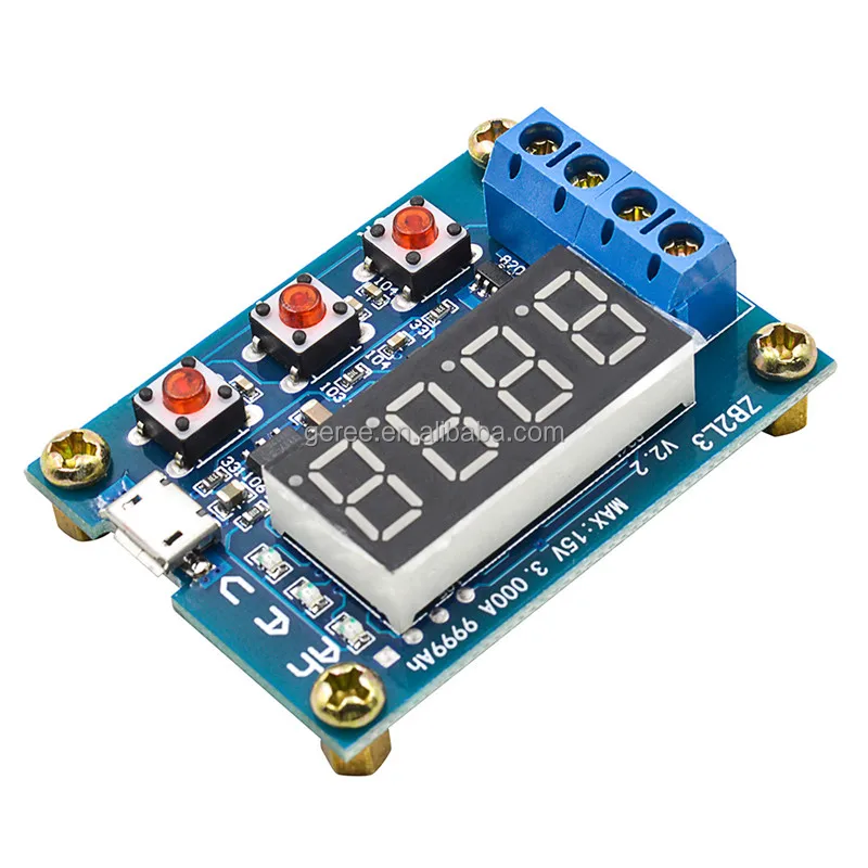 ZB2L3 18650 li-ion lithium lead-acid Battery Capacity Meter discharge Tester 1.5v~12v