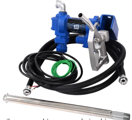 
12 Volt 20 GPM Diesel Gas Gasoline Kerosene Car Tractor Truck Fuel Transfer Pump 