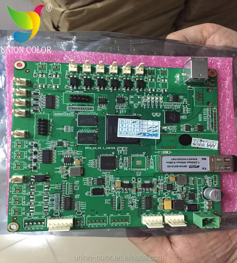 for human QI large inkjet printer main board DPCS