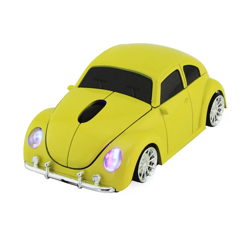 VW Car Style Cute 2.4G Mini Car Wireless Mouse