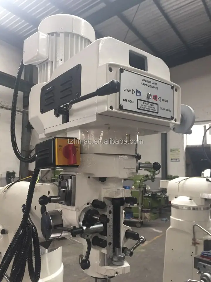 Nantong Brand big table X6332 horizontal vertical milling machine with accsesories digital readout