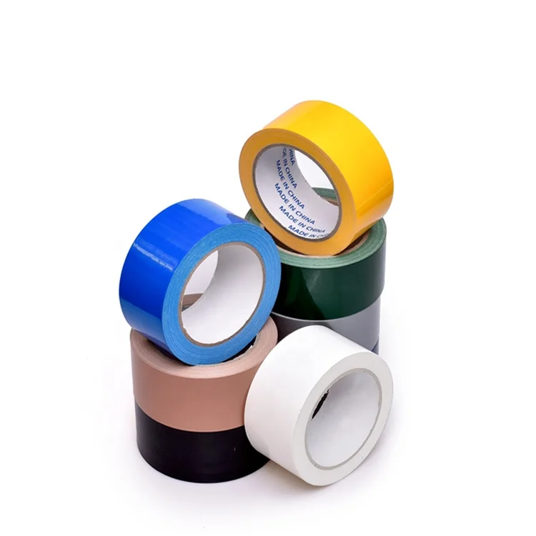 Duct Tape Supply Neon Color Cloth Waterproof Acrylic Carton Box Colour Hot Melt Offer Printing Warning Tape