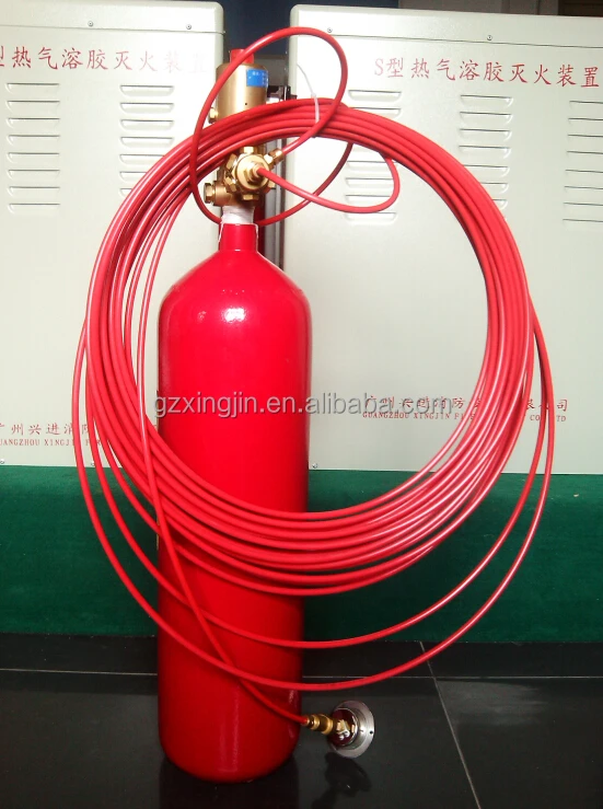 Clean Agent Fire Tube Automatic fm200/hfc-227ea fire trace suppression system