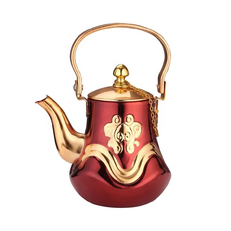 Hot Sale 1.1L 1.4L 1.6L Arabic Tea Pot TURKISH STYLE TEA POT coffee pot set