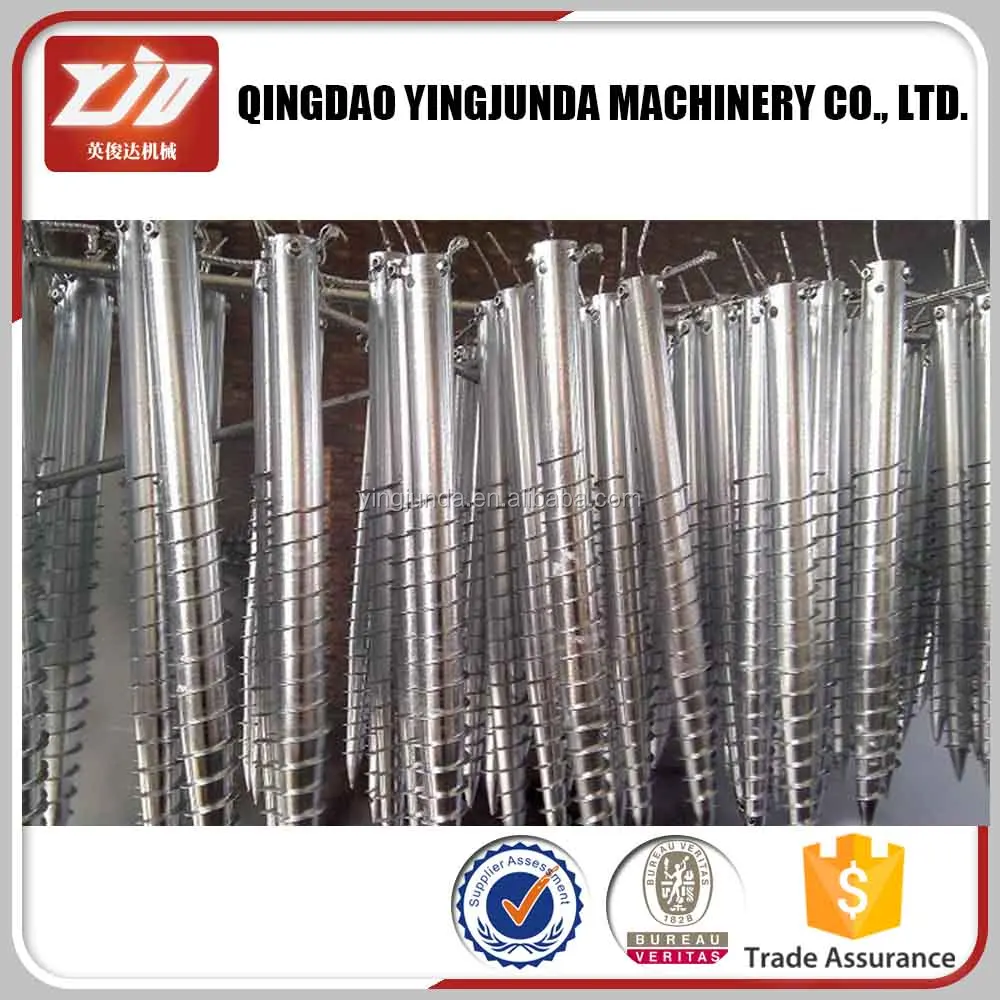 different size ground screw anchor
