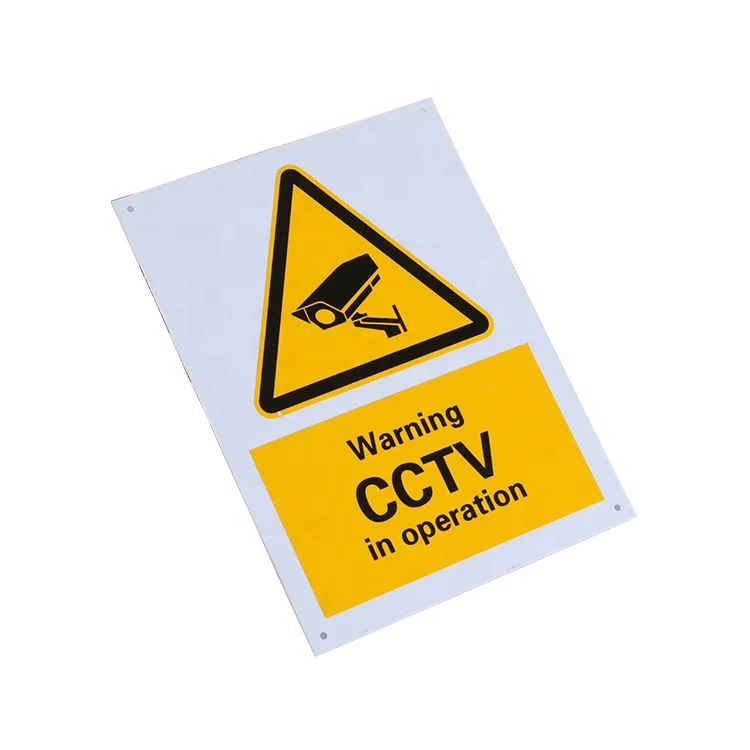 high quality custom high voltage danger warning sign