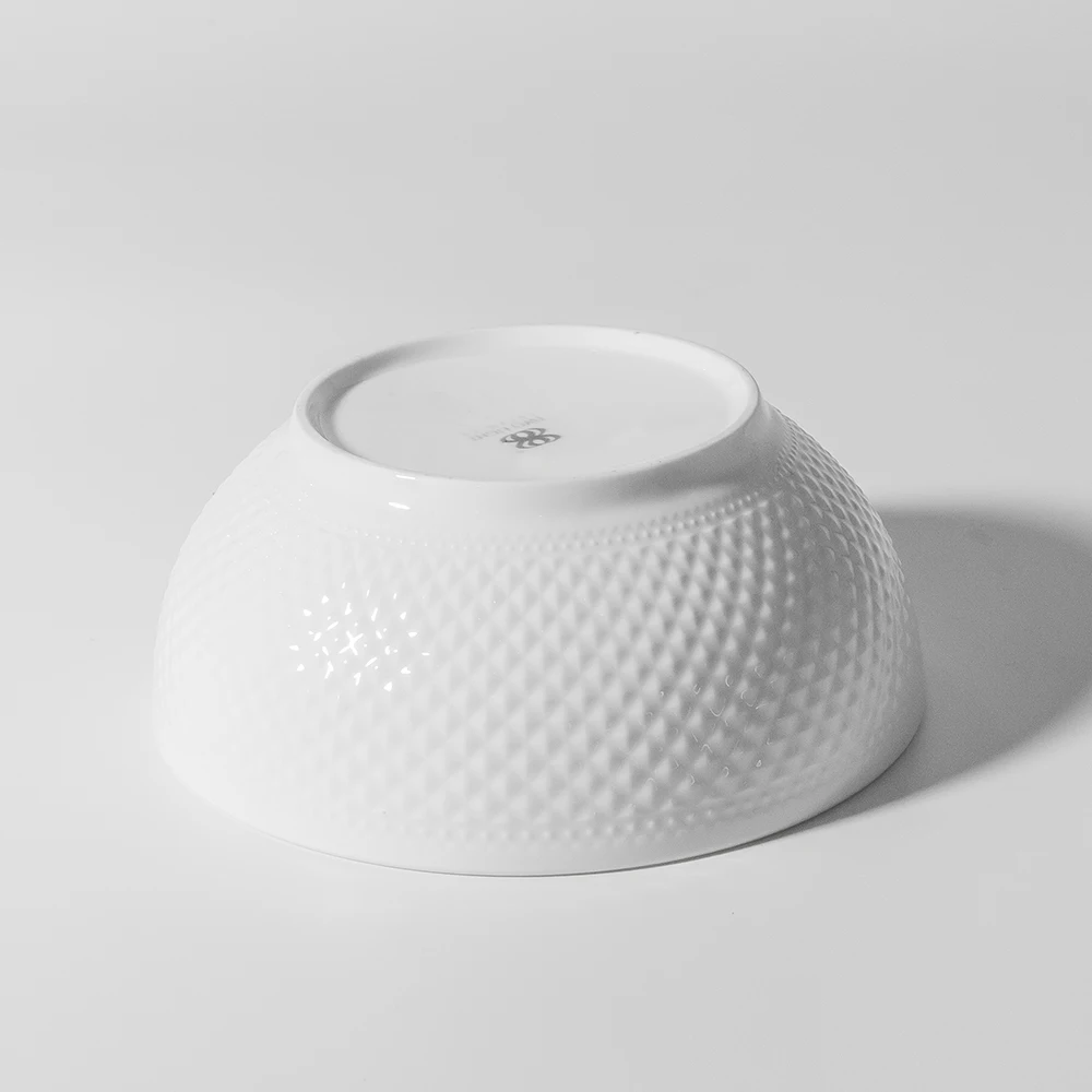 Тонкого фарфора столовая посуда Современная уникальная керамическая миска из тонкостенного фарфора