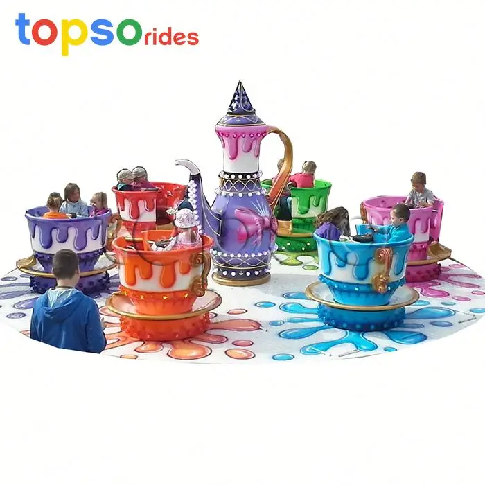 Topso New Brand Customized Other Amusement Park Products Made In China Coffee Cup Rides