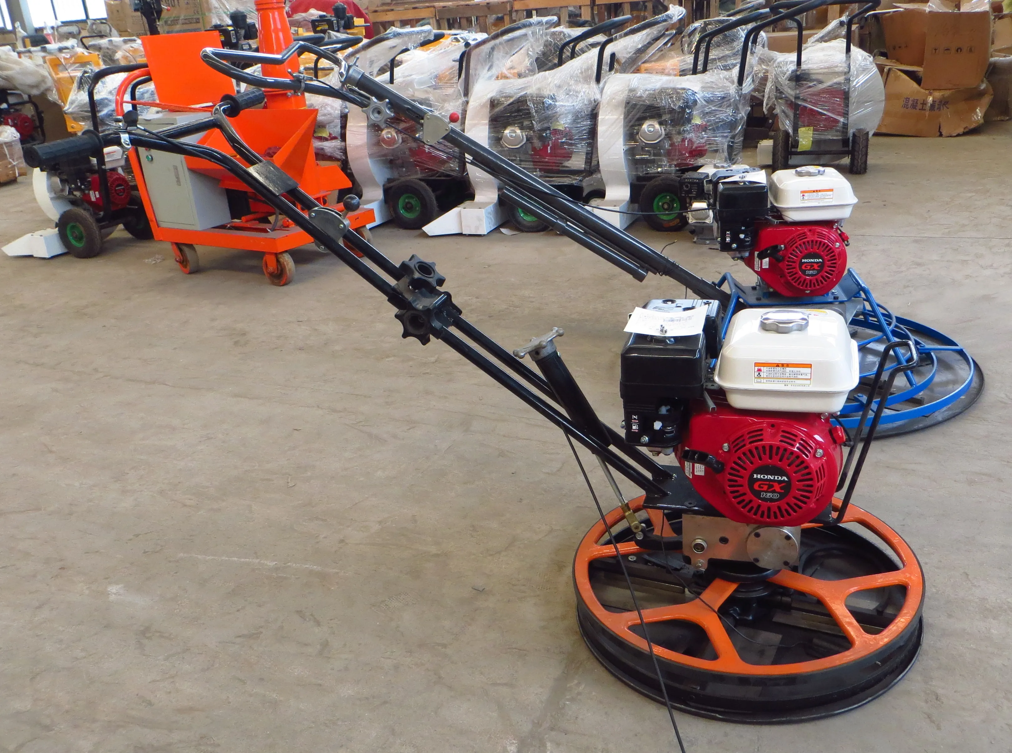 Затирочная машина 24 дюйма с бензиновым двигателем Honda GX160 (FMG-24)