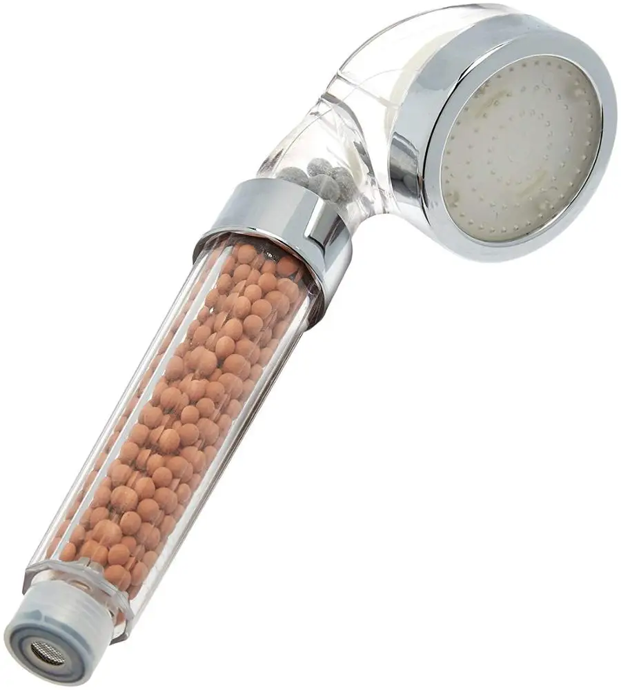 Water Temperature Controlled filterl Stone Increase Pressure  led Shower Head