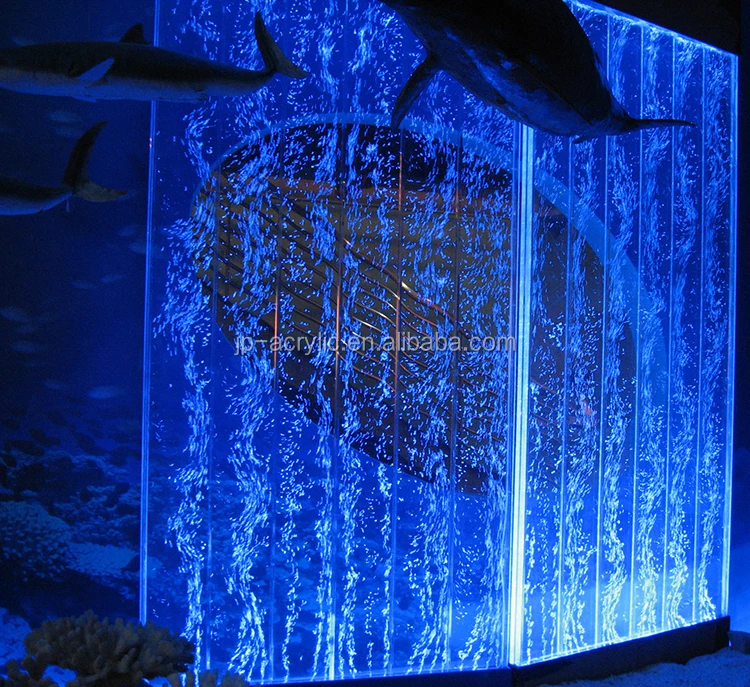Custom Museum Partition Screen Acrylic Blister Wall