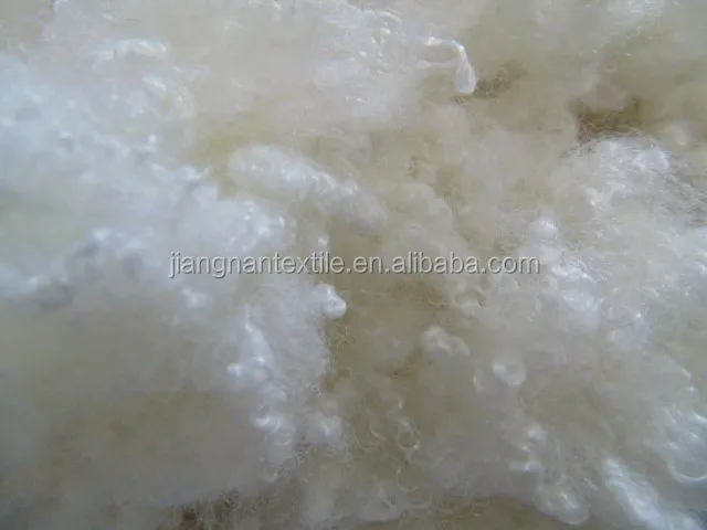 polyester staple fiber and hollow conjugated siliconized 15 dn x 64 mm.