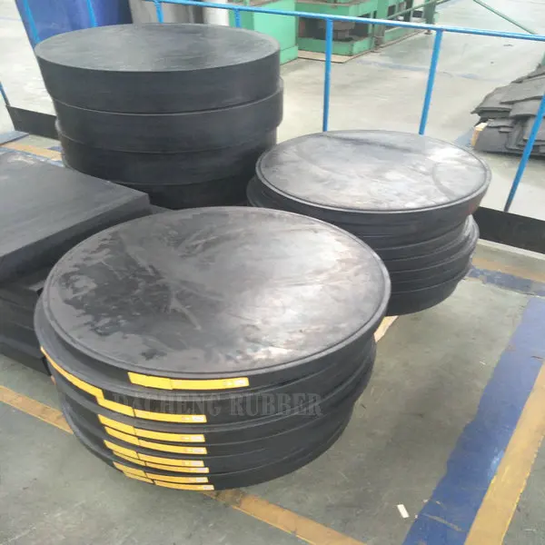 Bridge elastomeric laminated rubber bearing pad