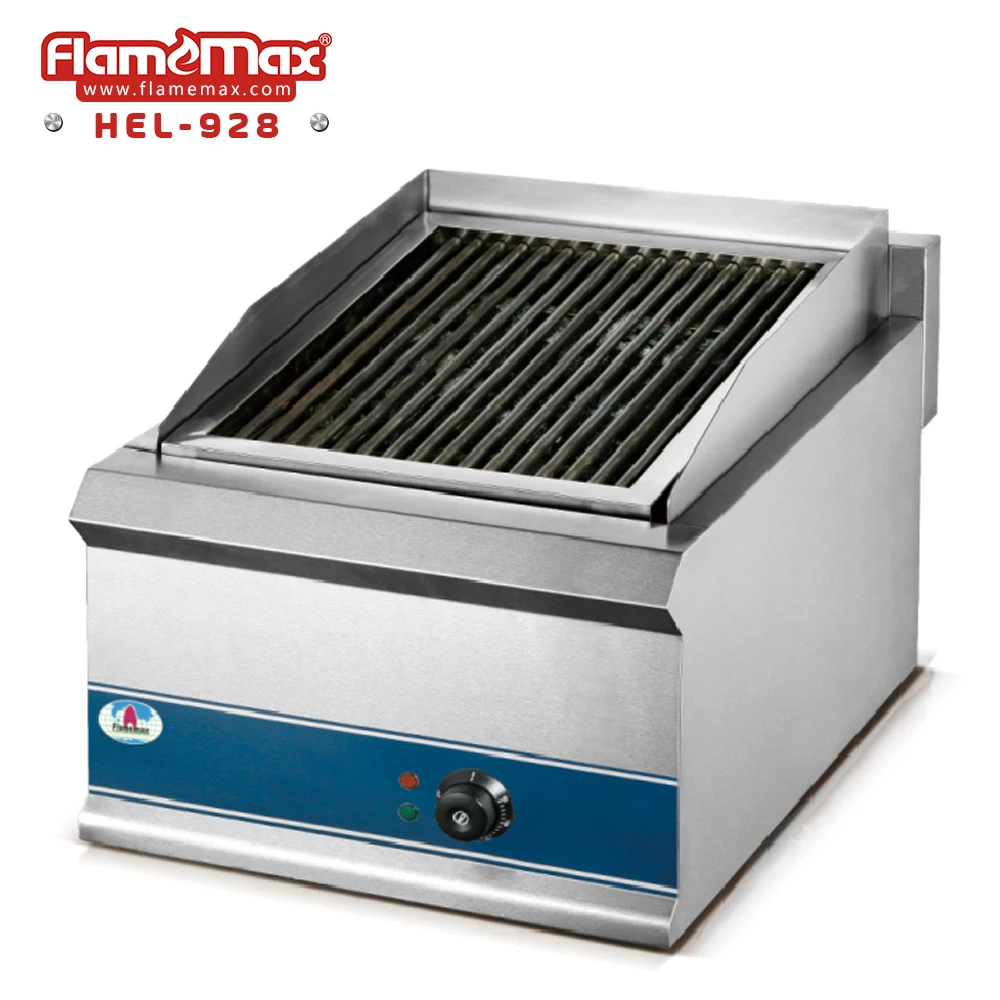 Catering equipment Flamemax gas chargrill with CE standard mark