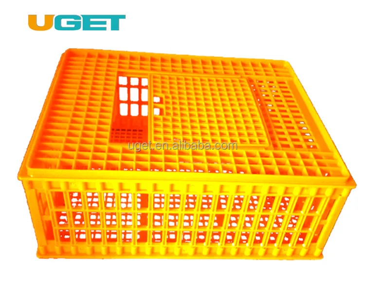 
Customized Recyclable Stackable Plastic Transport Poultry Crate for Chicken Duck Goose Dove 