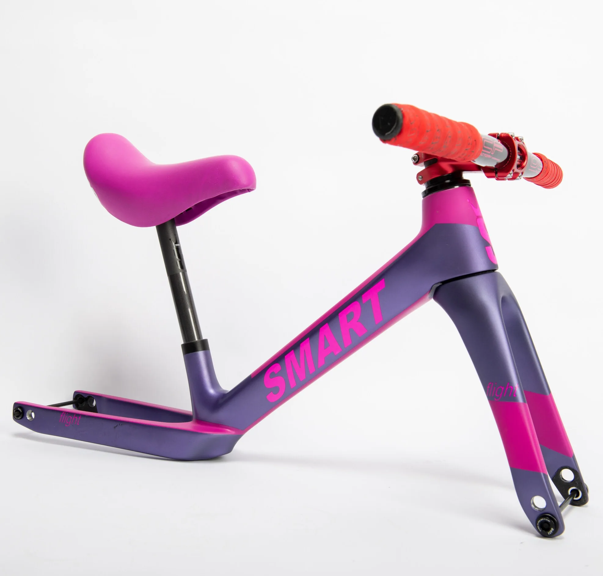 Детский сбалансированный велосипед/детский велосипед с использованием каркаса и вилки из углеродного волокна 12 дюймов