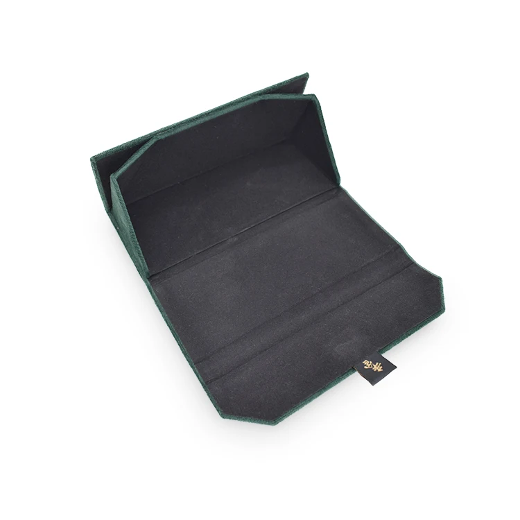 New Triangle Folding Sunglasses Glasses Case