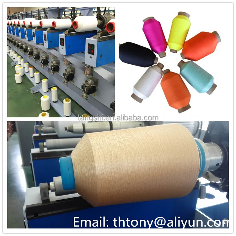 Precision type HDPE yarn rewinding machine for monofilament yarn winding