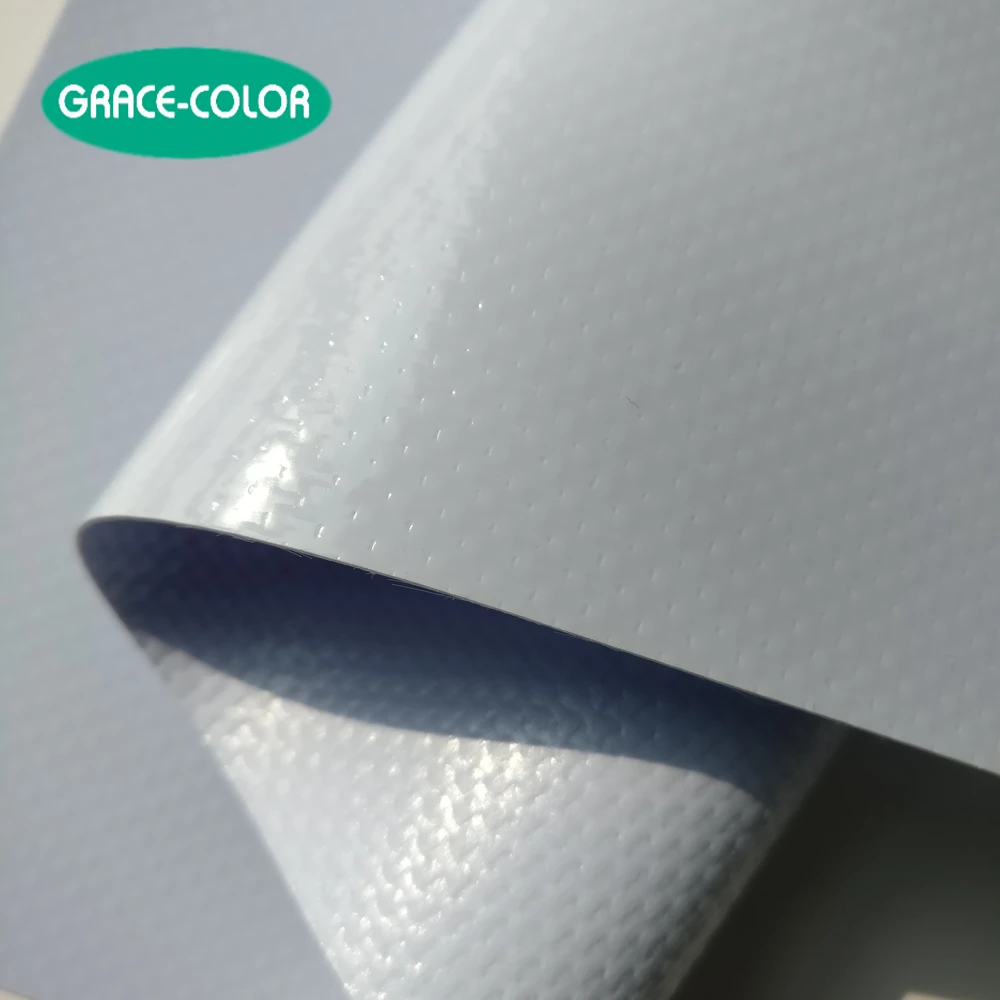 pvc coated tarpaulin fabric types rolls made in china