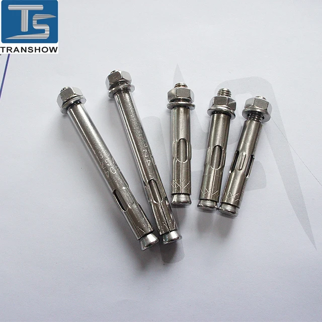 stainless steel sleeve type expansion anchor bolts