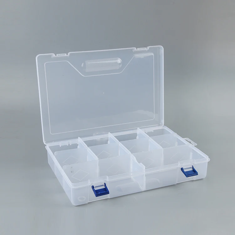 Latest product multifunction polychrome plastic storage box for ornament