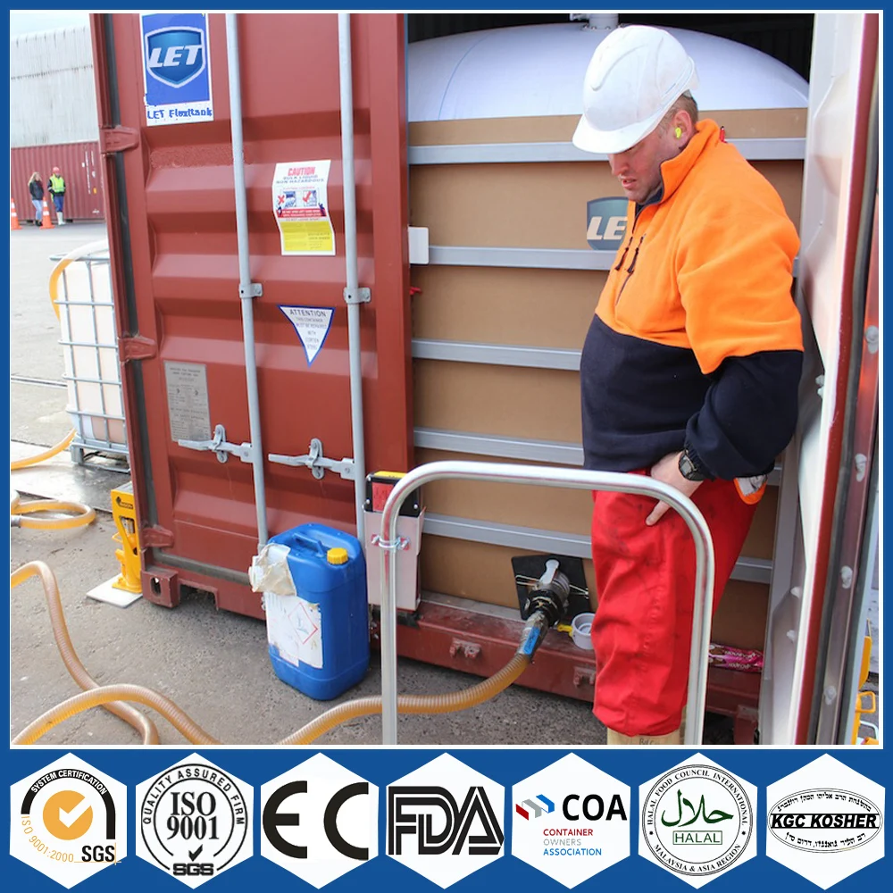 Container flexitank flexibag 24000 liter flexitank