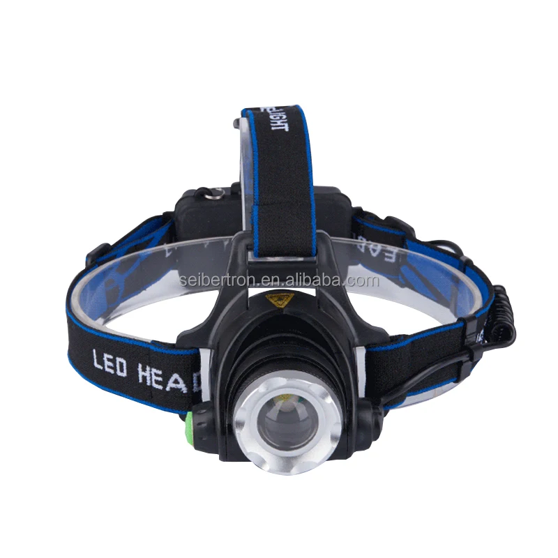 
Outdoor Hunting Camping Multi-function Zoomble Rechargeable Long Range Head Light LED Headlamps to Wear 