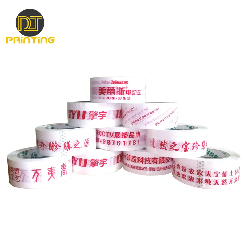 Printed Packing Tape Plastic Tape Bottle Sealing