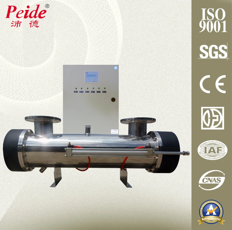 Коммерческие плавательный бассейн уф-дезинфекции
