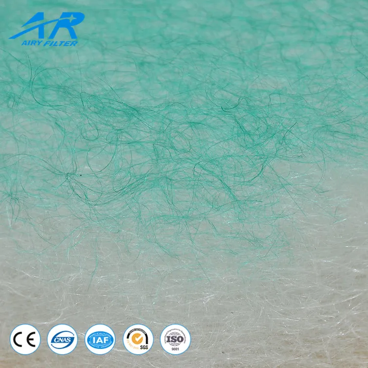 60MM 100MM F5 Fiberglass Air Filter Roll/Fiber Glass Filters Paint Stop In Roll