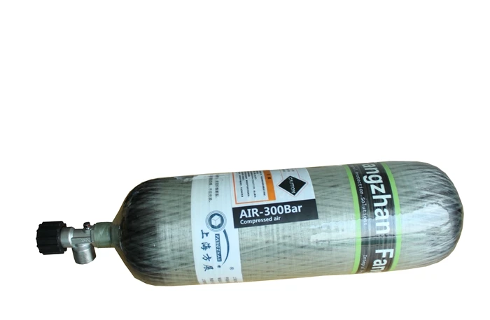 carbon fiber cng cylinder for breathing apparants,air bottle scba