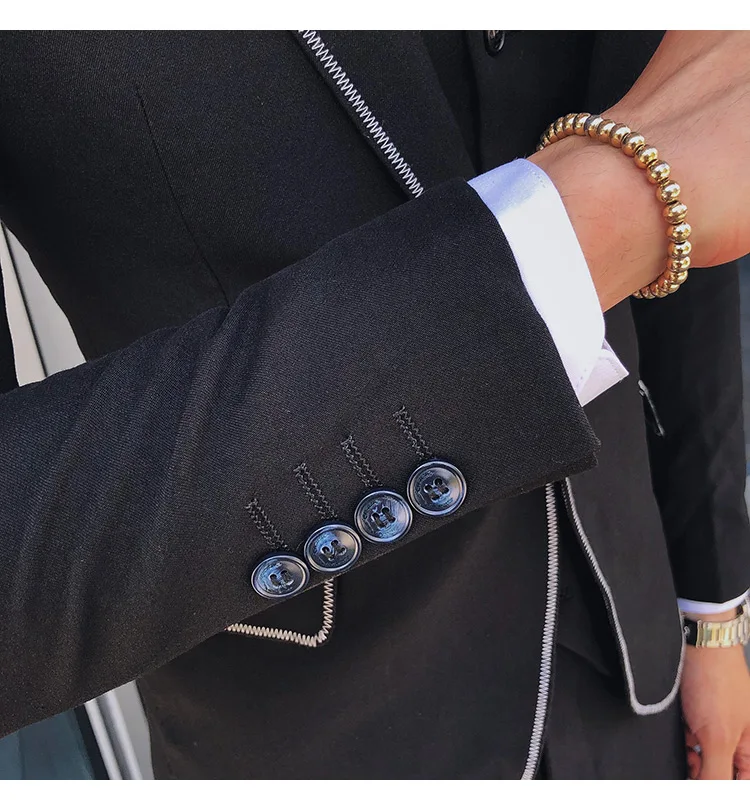 men business suit--men Formal Wedding Prom Dinner 3 pieces (Jacket & Pant & Vest) Customize Mens Custom suits