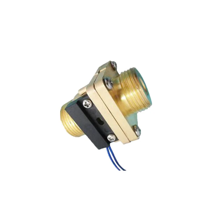 High reliability vertical and horizontal direction magnetic electronic brass chilled water flow switch